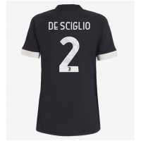 Juventus Mattia De Sciglio #2 Tredjedrakt Dame 2023-24 Kortermet